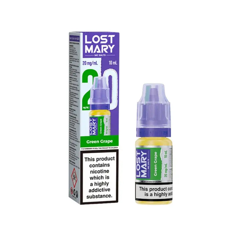 Green Grape Nic Salt by Lost Mary