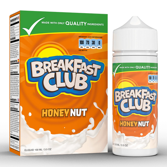 HONEY NUT E-LIQUID BY BREAKFAST CLUB