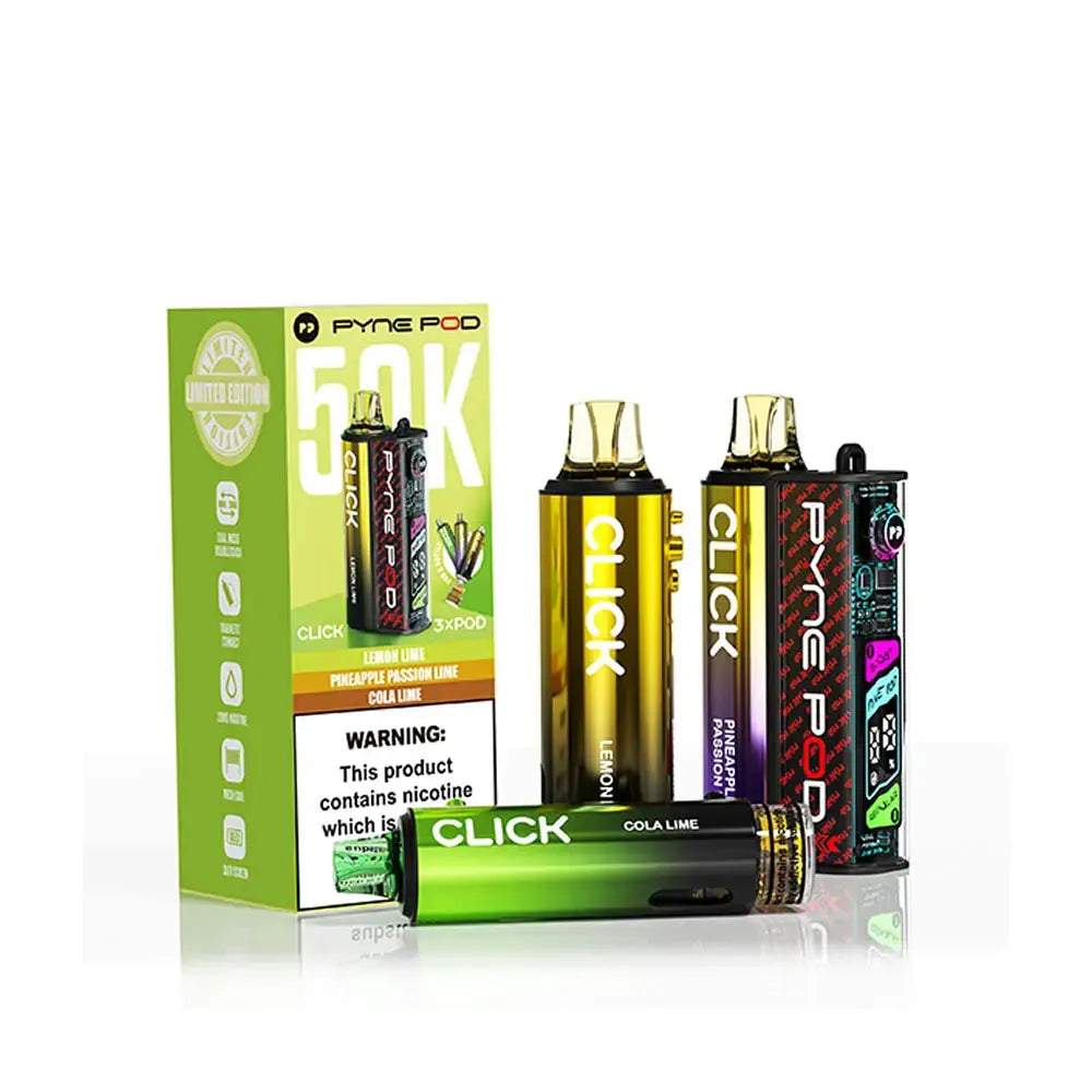 Pyne Pod Click 50K Prefilled Pod Kit Pyne Pod Click 50K Prefilled Pod Kit