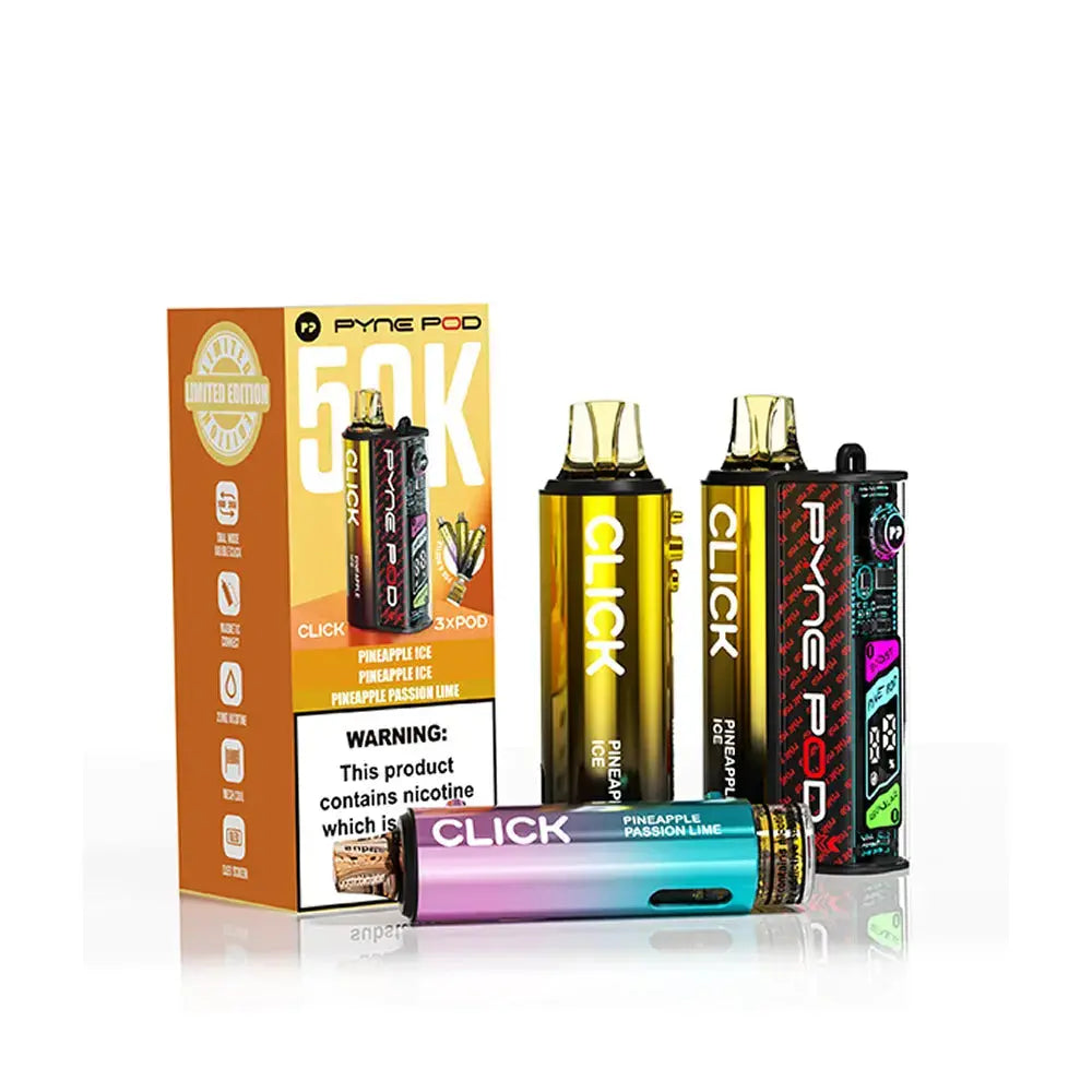Pyne Pod Click 50K Prefilled Pod Kit Pod Salt