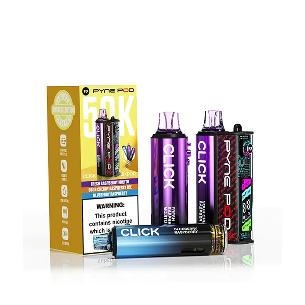 Pyne Pod Click 50K Prefilled Pod Kit Pod Salt