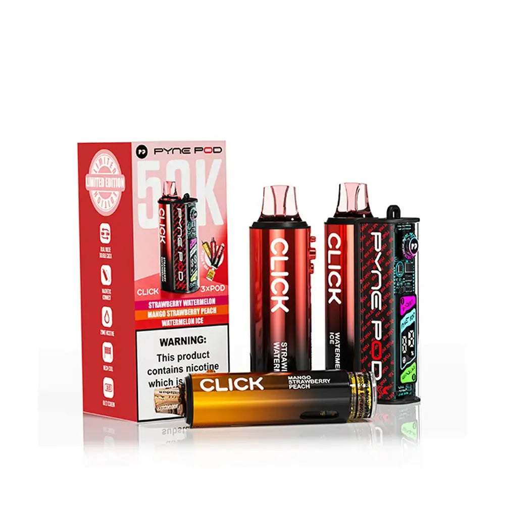 Pyne Pod Click 50K Prefilled Pod Kit Pod Salt