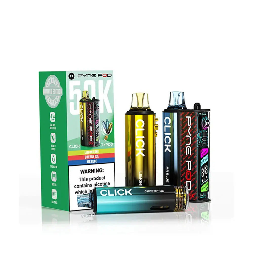 Pyne Pod Click 50K Prefilled Pod Kit Pod Salt
