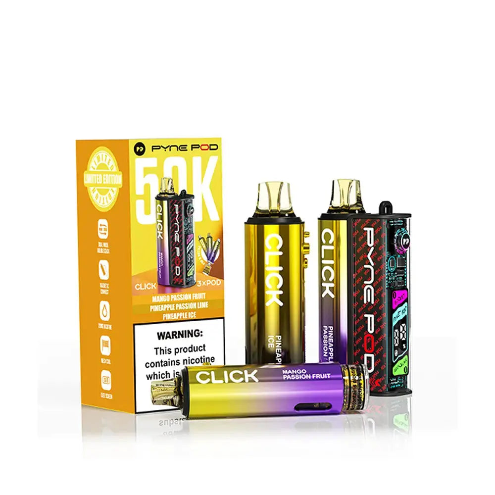 Pyne Pod Click 50K Prefilled Pod Kit Pod Salt