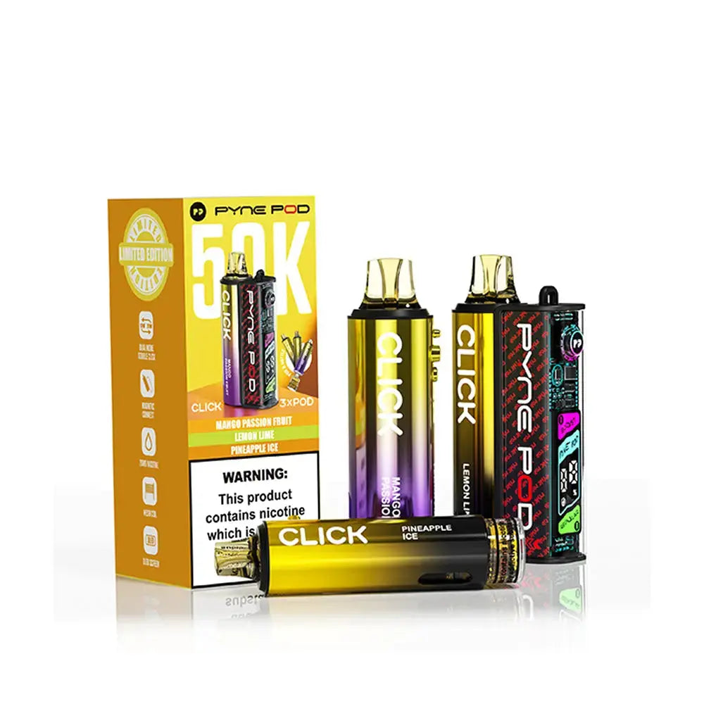 Pyne Pod Click 50K Prefilled Pod Kit Pod Salt