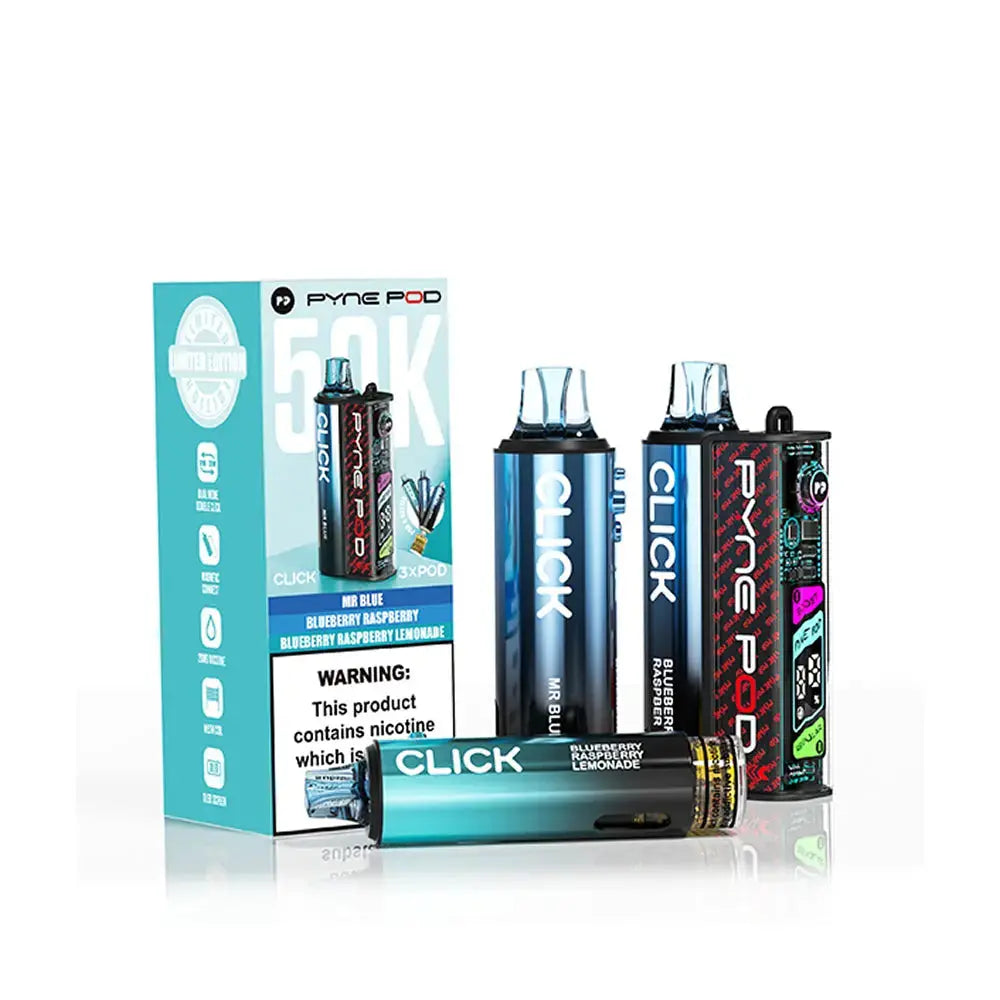 Pyne Pod Click 50K Prefilled Pod Kit Pod Salt