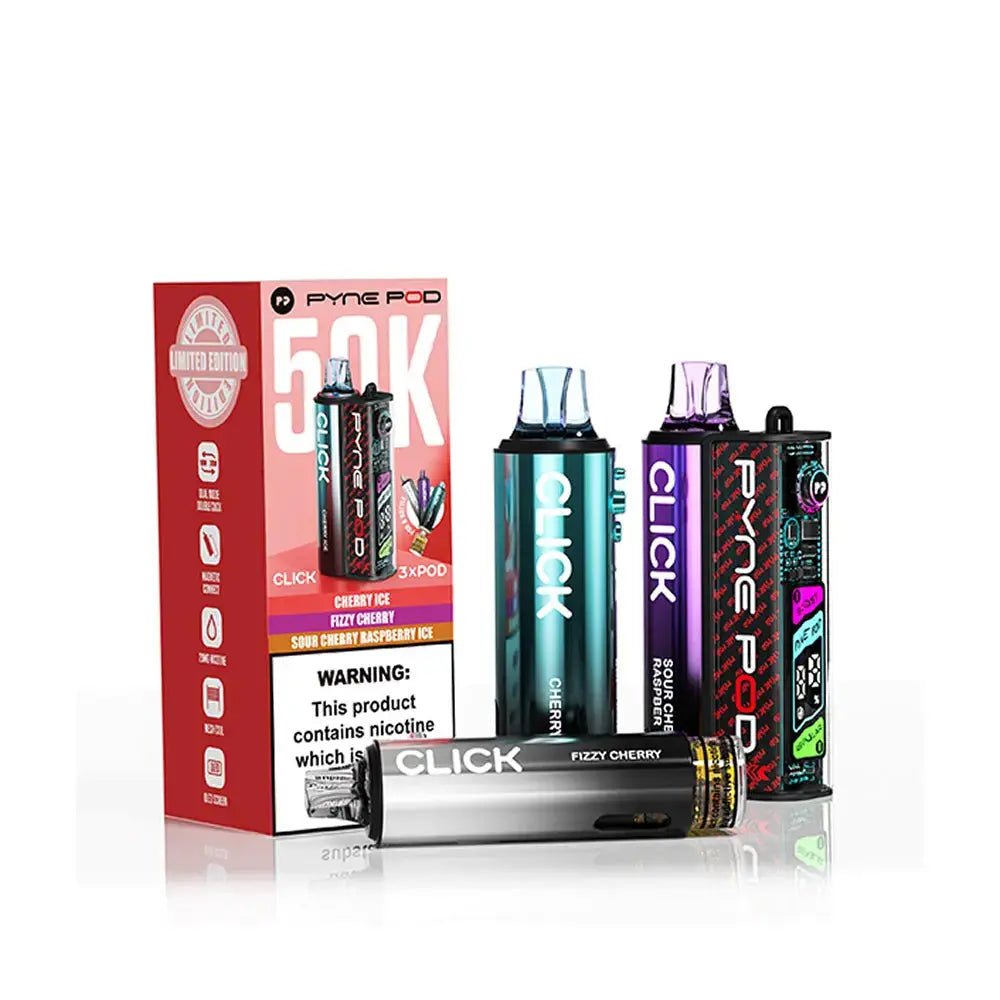 Pyne Pod Click 50K Prefilled Pod Kit Pod Salt