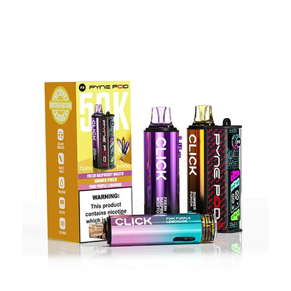 Pyne Pod Click 50K Prefilled Pod Kit Pod Salt