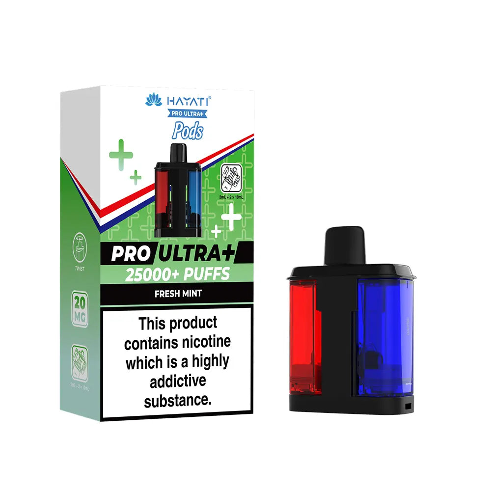 Hayati Pro Ultra+ 25k Replacement Pods hayati