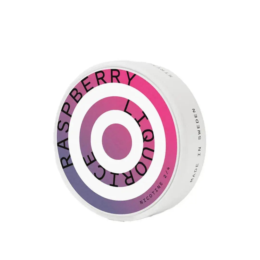 Helwit Raspberry-Liquorice Nicotine Pouches 7mg/ Pouch