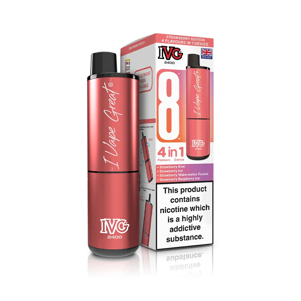 how to put pods in ivg 2400 IVG 2400 Prefilled Pod Vape Kit – I Love Vapour main image 0