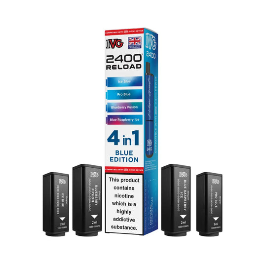 IVG 2400 Reload 4-in-1 Prefilled Pods