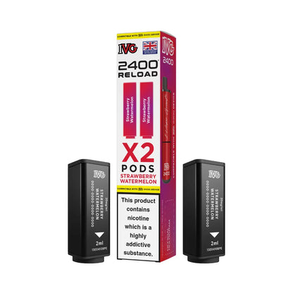 IVG 2400 Reload 4-in-1 Prefilled Pods Tidal Vape