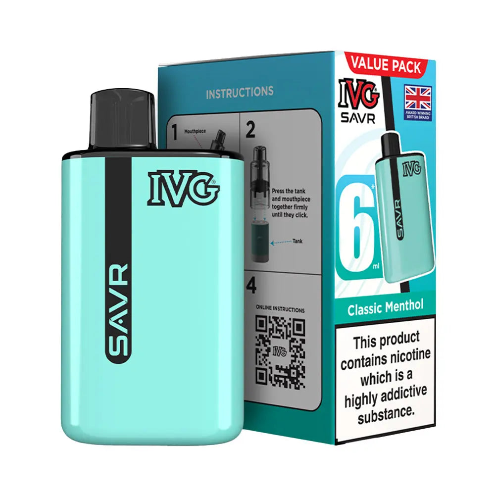 IVG SAVR Prefilled Pod Vape Kit IVG SAVR Prefilled Pod Vape Kit