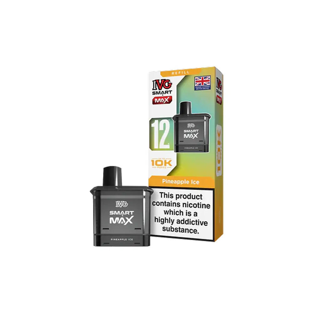 vape refil IVG Smart Max Refill Pack Flavor:Mixed Berries kit type:pre-filled pod Big Puff Vapes vs