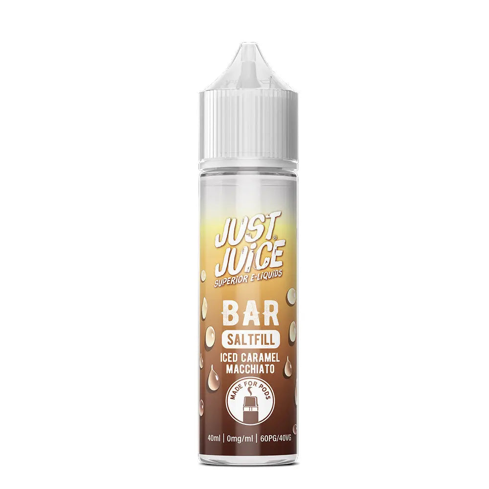 Iced Caramel Macchiato 40ml Bar Saltfill by Just Juice Just Juice