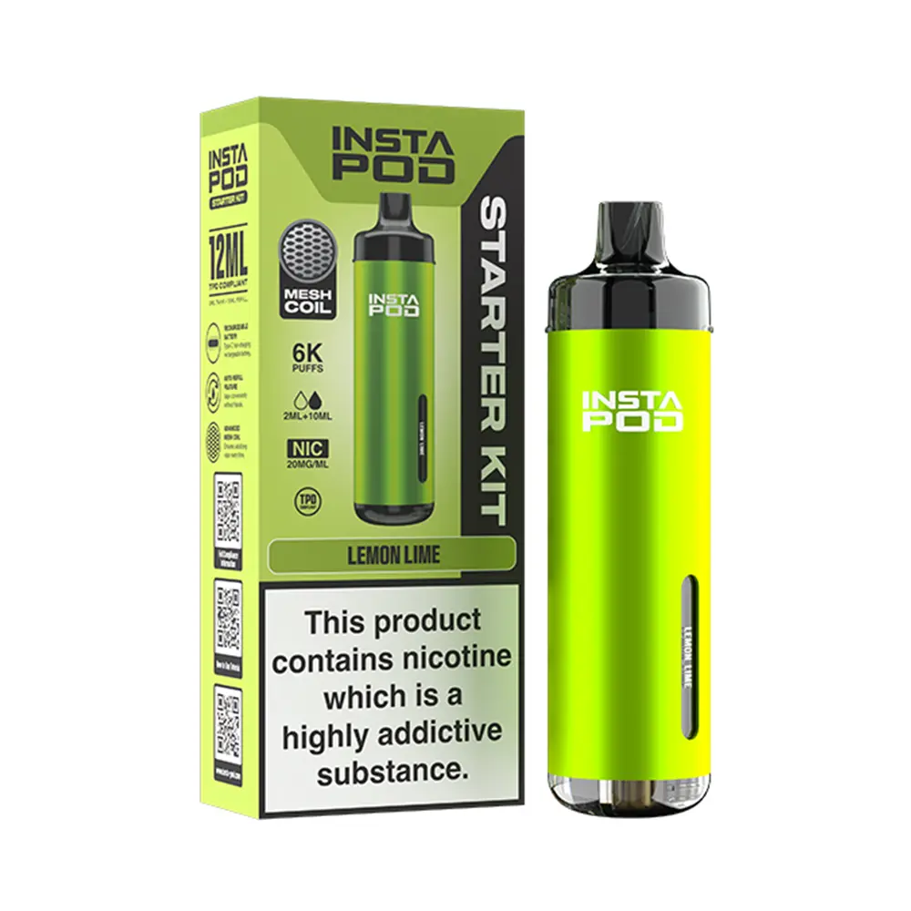 Instapod 6000 Prefilled Pod Kit by Instafill Instapod 6000 Prefilled Pod Kit by Instafill