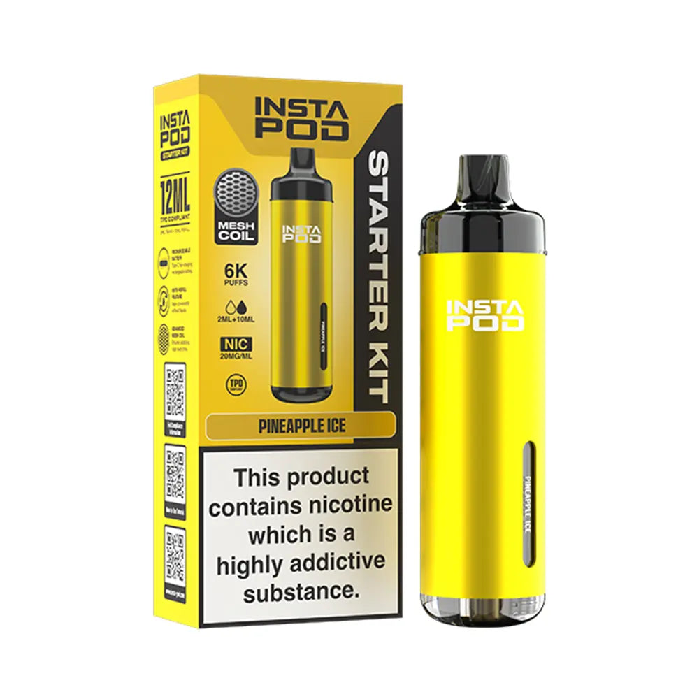 Instapod 6000 Prefilled Pod Kit by Instafill
