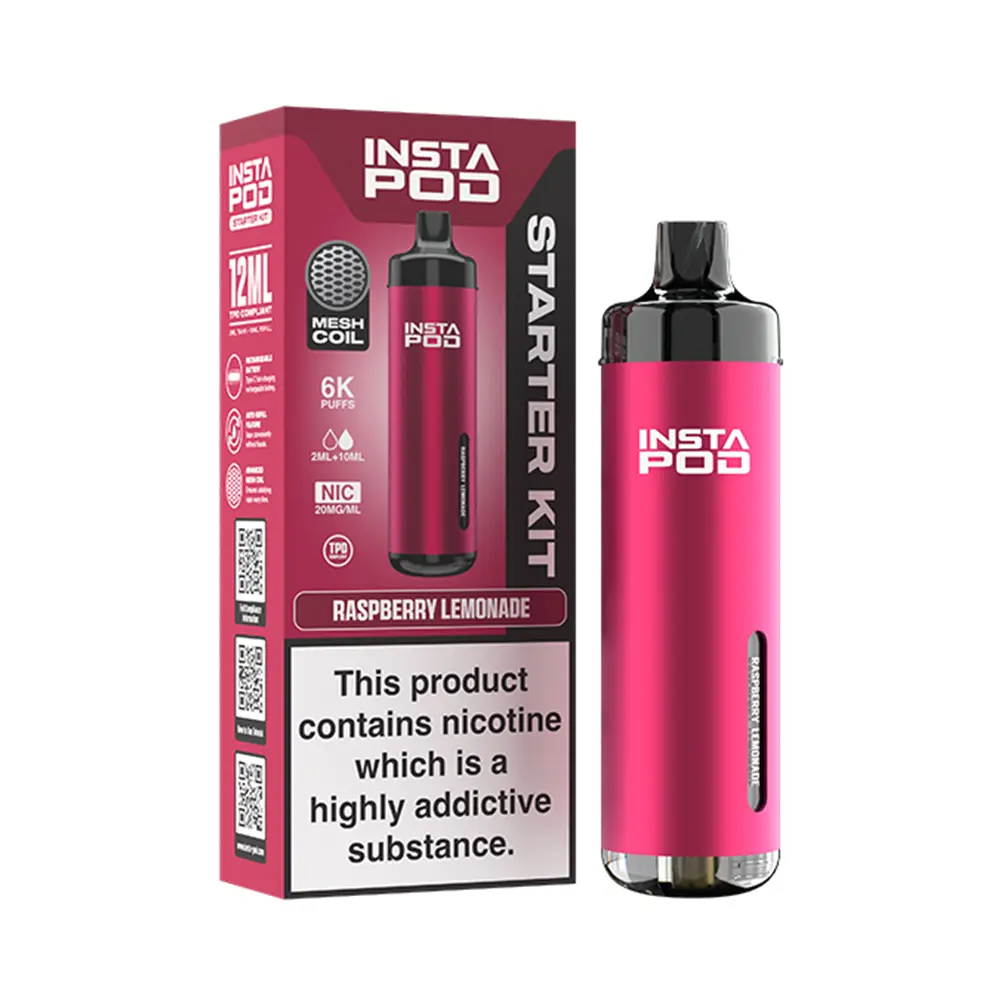 Instapod 6000 Prefilled Pod Kit by Instafill Instapod 6000 Prefilled Pod Kit by Instafill