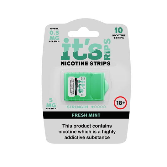 Fresh Mint Its RIPS Nicotine Strips 10 Pack