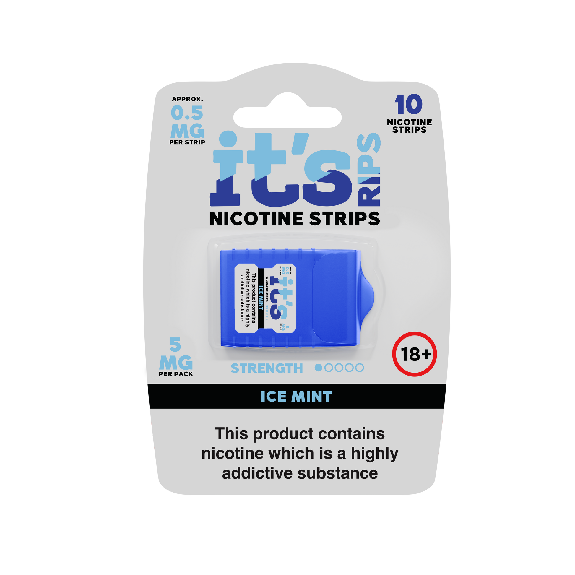 Ice mint It's RIPS Nicotine Strips