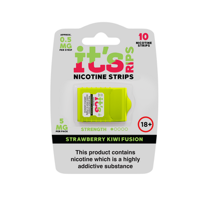 Strawberry kiwi fusion It's RIPS Nicotine Strips 10 Pack