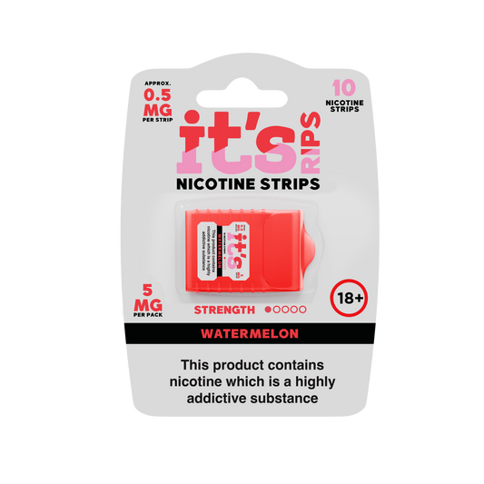 Watermelon Its RIPS Nicotine Strips 10 Pack