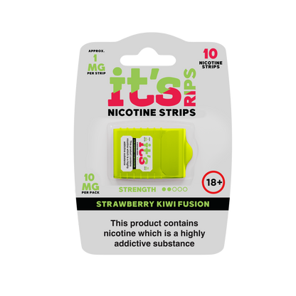Strawberry kiwi fusion It's RIPS Nicotine Strips 10 Pack