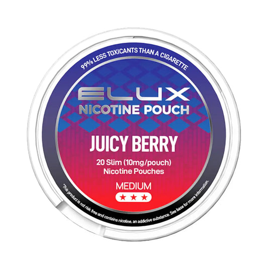 Juicy Berry Nicotine Pouches by Elux