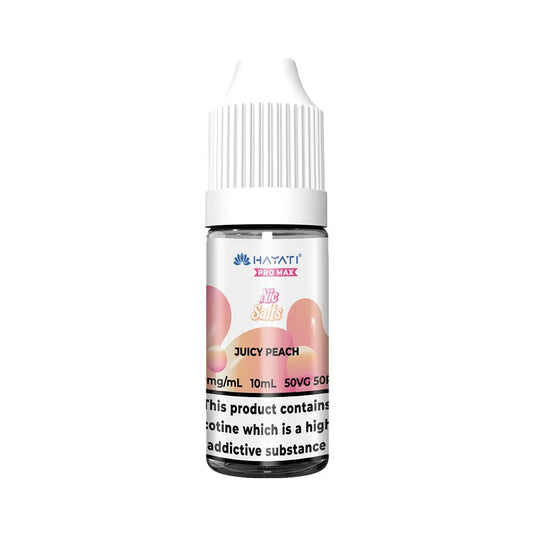 Juicy Peach 10ml Nic Salt by Hayati Pro Max