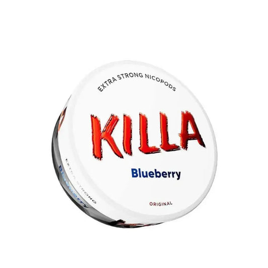 Killa Blueberry Nic Pouches - 13.2mg/pouch
