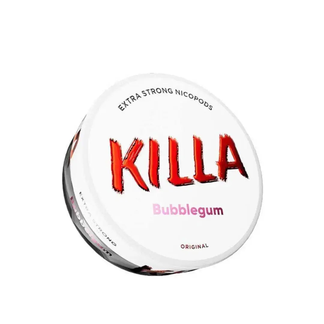 Killa Bubblegum Nic Pouches - 13.2mg/pouch