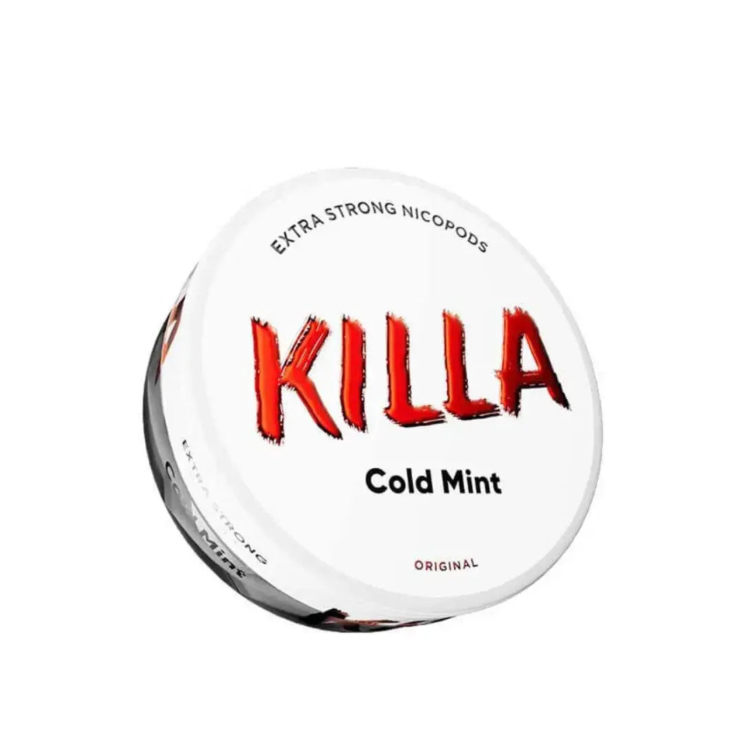Killa Cold Mint Nic Pouches - 13.2mg/pouch