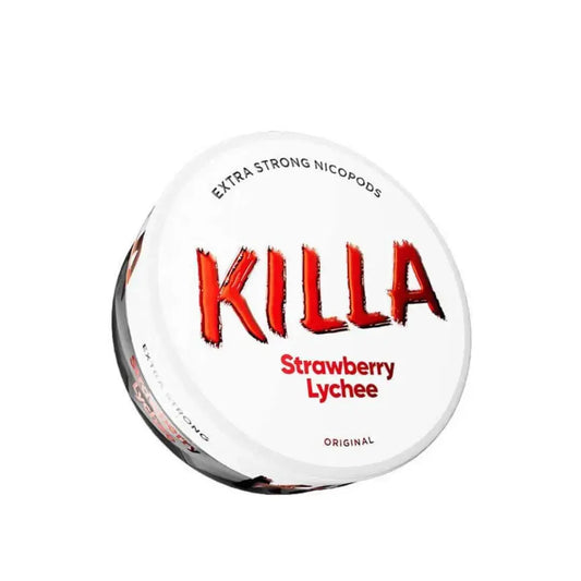 Killa Strawberry Lychee Nic Pouches - 13.2mg/pouch