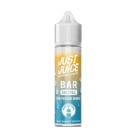 Kiwi Passion Orange 40ml Bar Saltfill by Just Juice