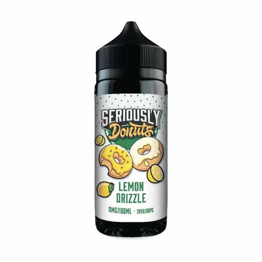Lemon Drizzle E-liquid by Seriously Donuts