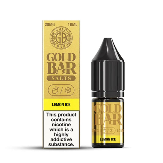 Lemon Ice 10ml Nic Salt by Gold Bar