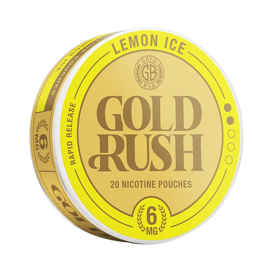 Lemon Ice Gold Rush Nicotine Pouches