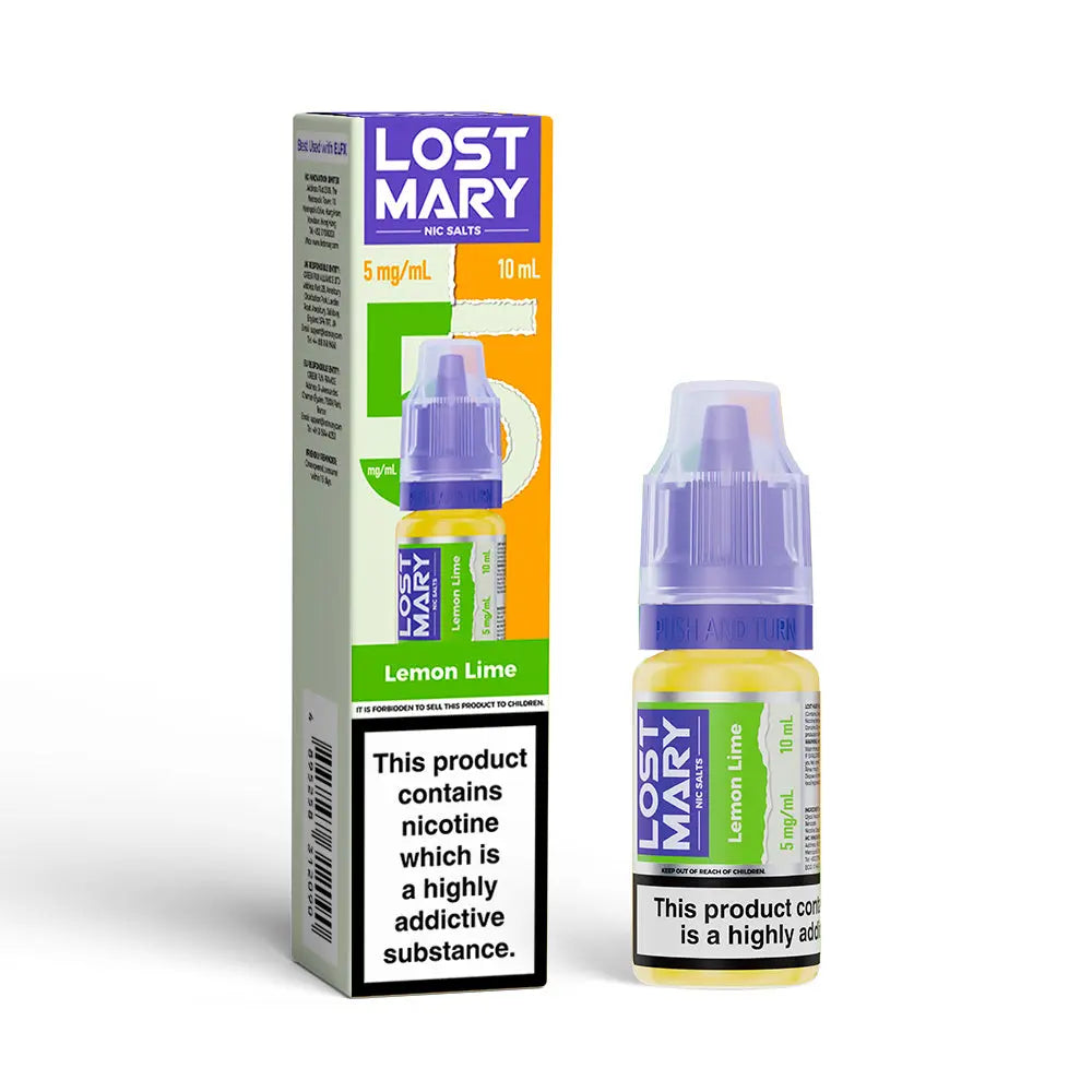 Lemon Lime Nic Salt by Lost Mary