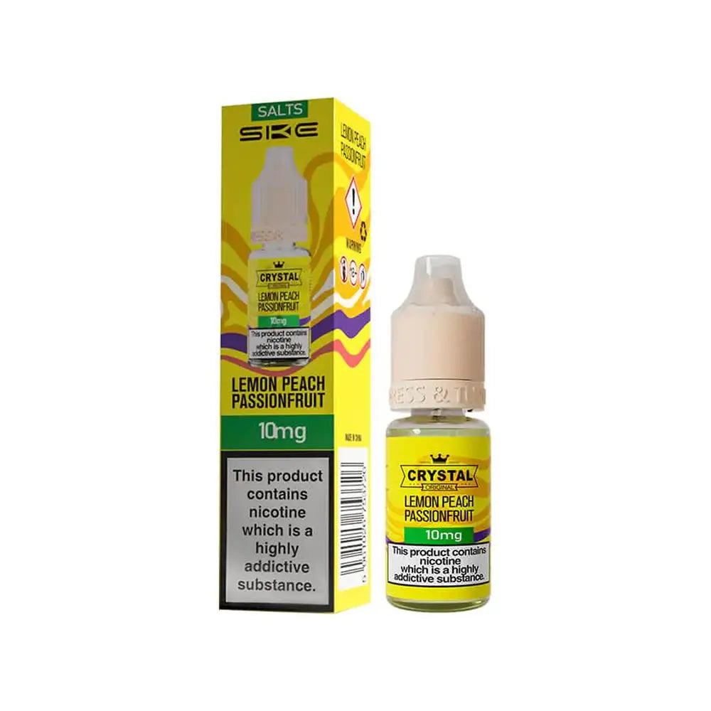 Lemon Peach Passionfruit 10ml Original Salts V2 by SKE Crystal SKE