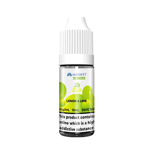 Lemon & Lime 10ml Nic Salt by Hayati Pro Max