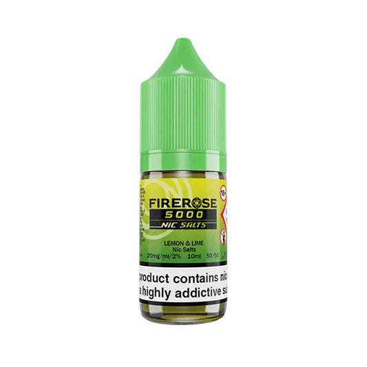 Lemon & Lime Nic Salt by Elux Firerose 5000