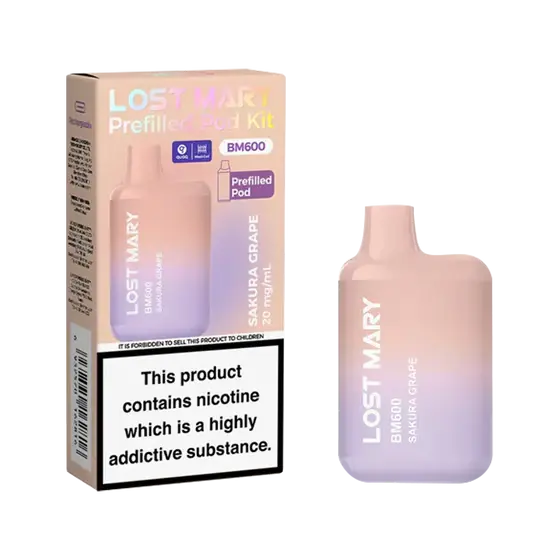 lost mary pods bm600 Lost Mary BM600 Pre-filled Pods