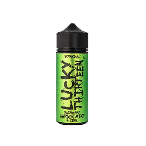 Lucky Thirteen Botanicals Raspberry Garden Mint and Lime 100ml Shortfill