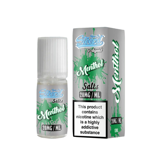 Menthol Nic Salt E-liquid by Steepd