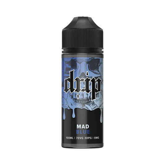 Mad Blue 100ml Shortfill E-Liquid by Drip