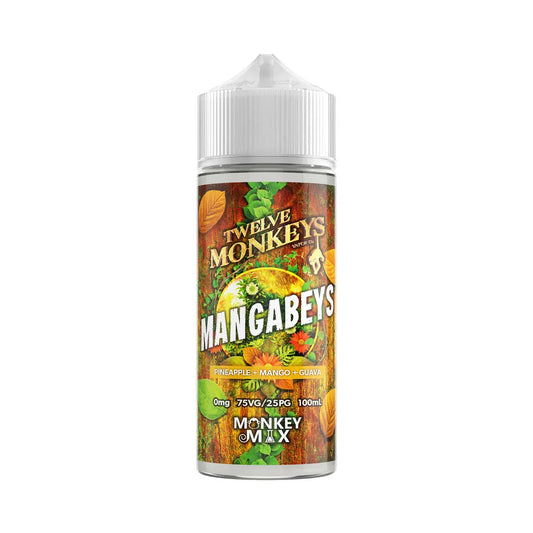 Mangabeys 100ml Shortfill E-Liquid by Twelve Monkeys