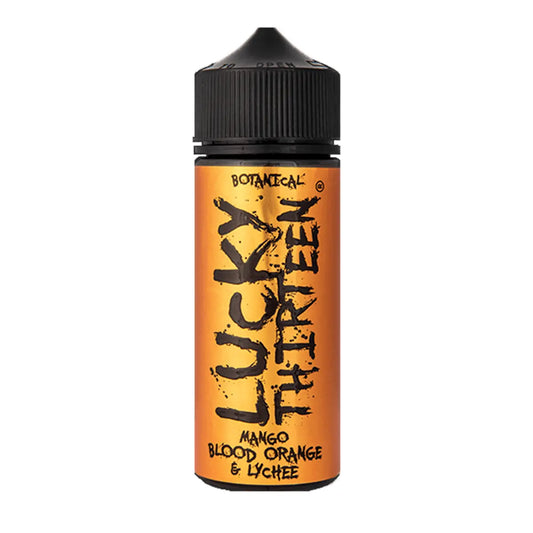 Mango Blood Orange & Lychee E-Liquid by Lucky Thirteen - 100ml