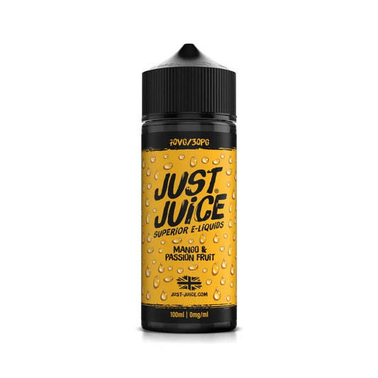 Mango & Passionfruit 100ml Shortfill E-Liquid by Just Juice