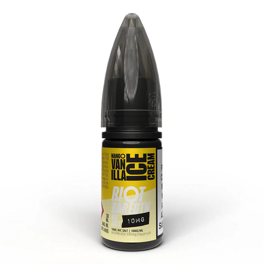 Mango vanilla Ice Cream Nic Salt by Riot Bar Edition